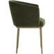 Cornella Forest Green Dining Armchair